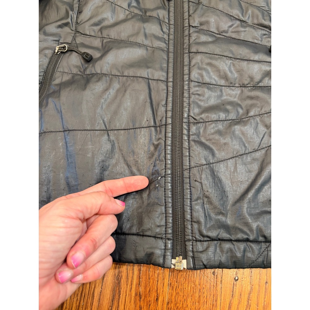 REI Women's PrimaLoft Pertex Quantum Eco Puffer Jacket Black Packable M - Picture 5 of 10